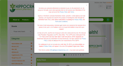 Desktop Screenshot of hippocratepharmacy.com